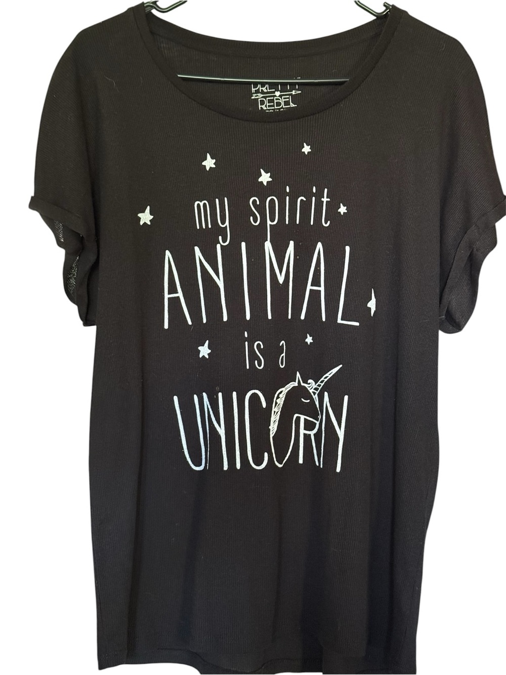 Women’s “My Spirit Animal is a Unicorn" Size XL from Witch’s Estate Sale